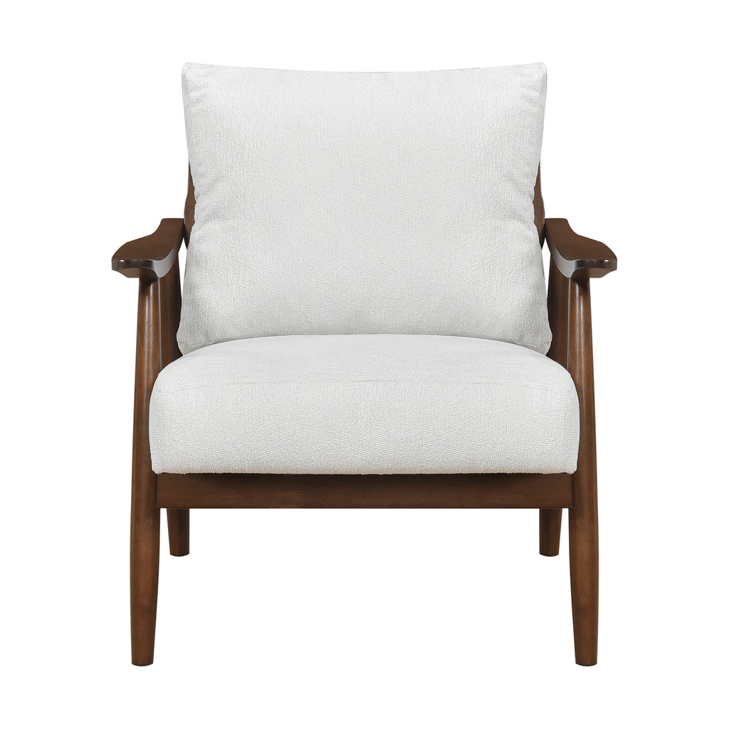 Textured Fabric Accent Chair