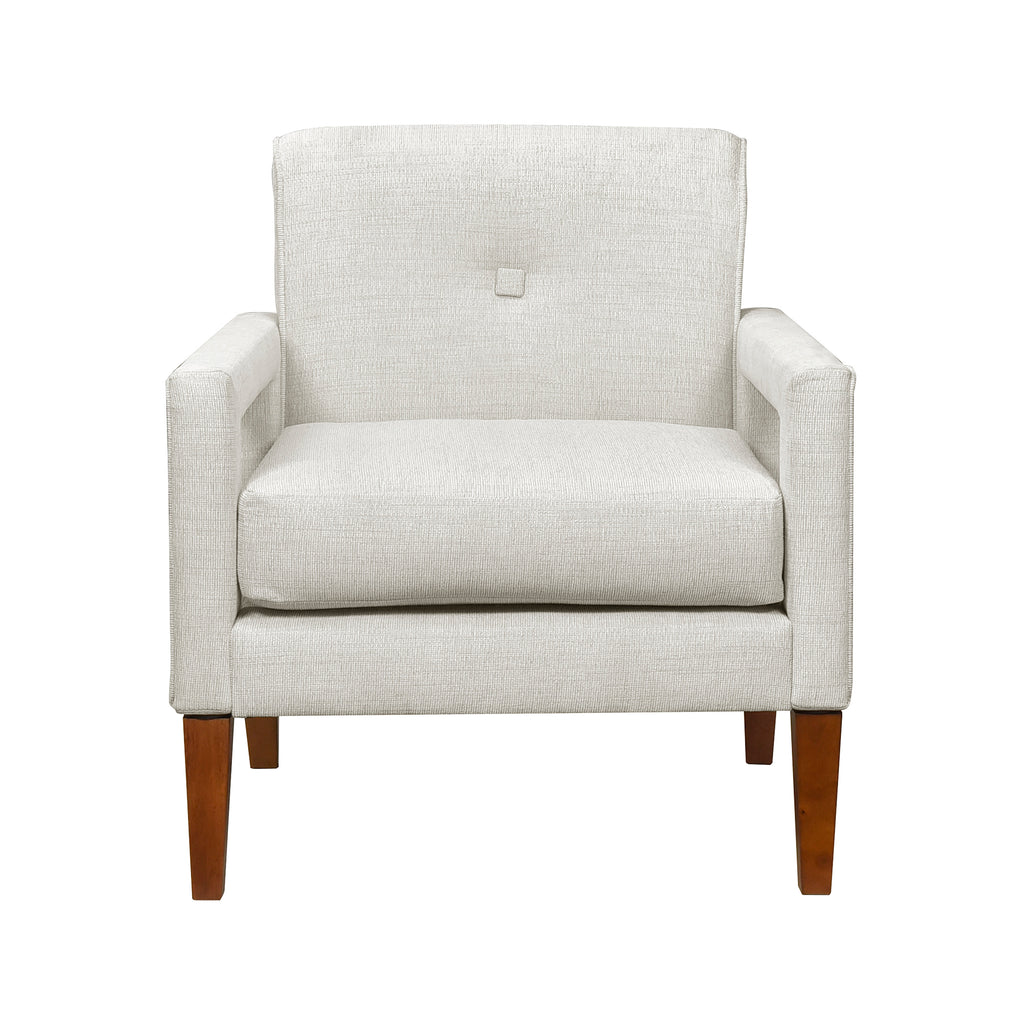 Chenille Fabric Accent Chair