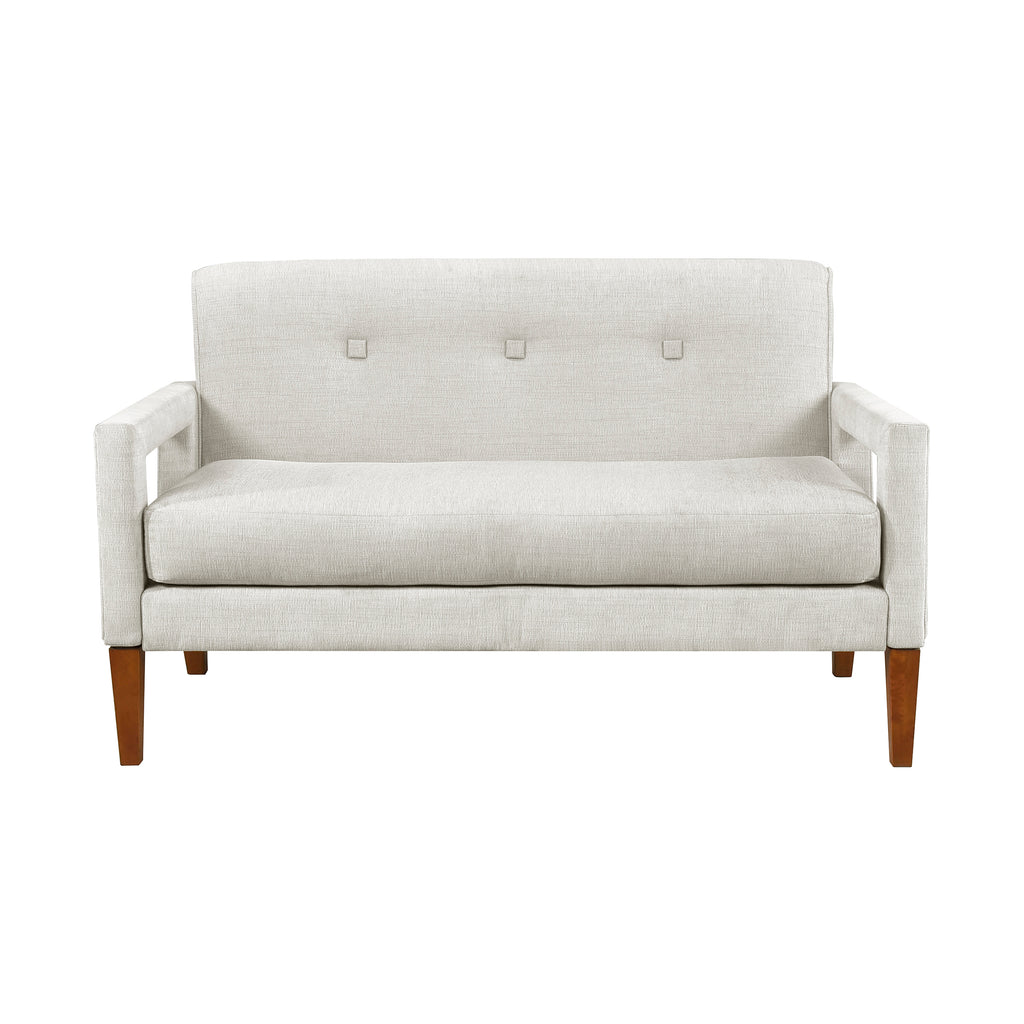 Chenille Fabric Living Room Loveseat