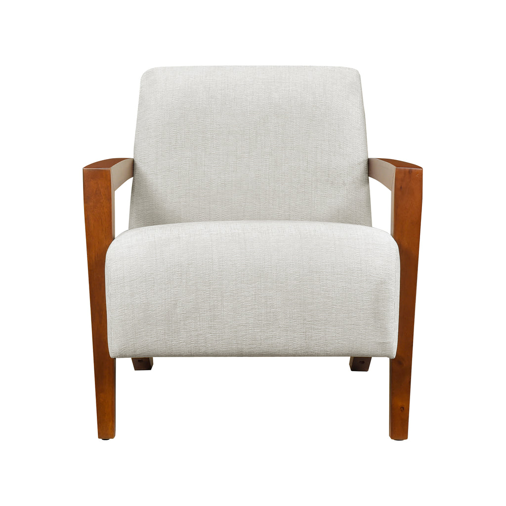 Chenille Fabric Accent Chair