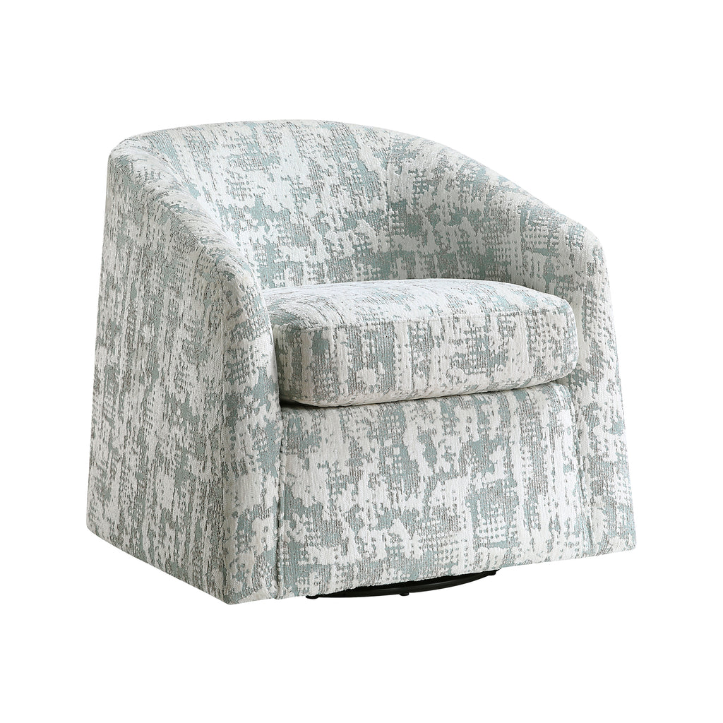 Jacquard Fabric Swivel Chair