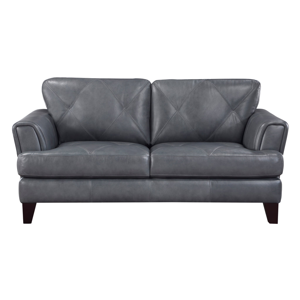 Leather Living Room Loveseat