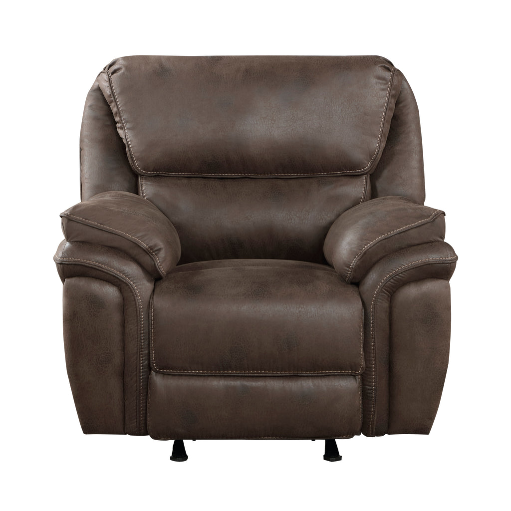Mircofiber Manual Rocker Reclining Chair