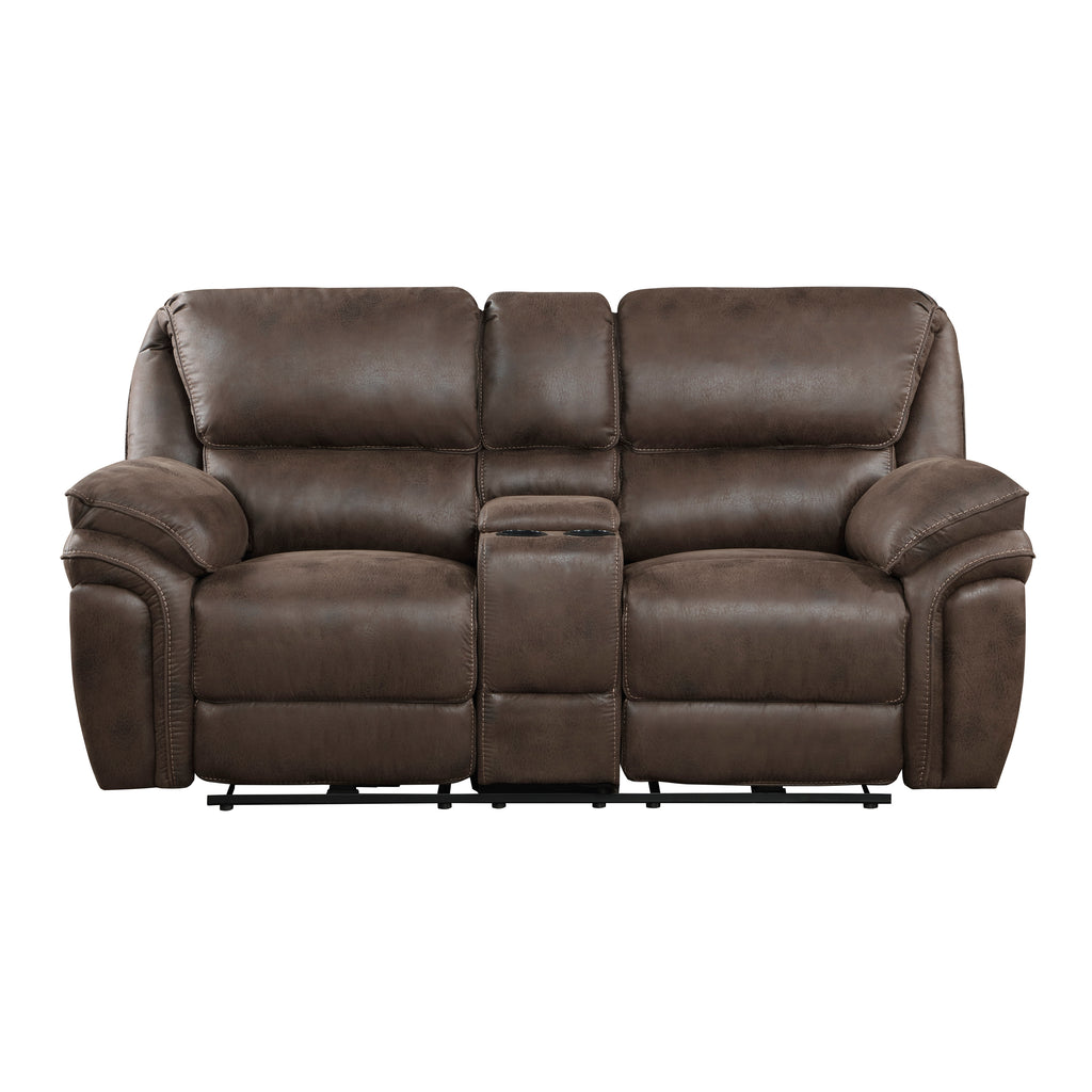 Wall-Hugger Power Double Reclining Loveseat