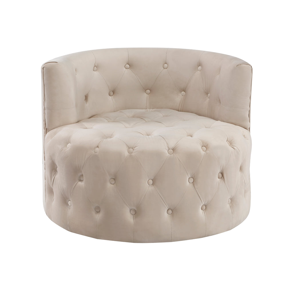 Velvet Swivel Chair