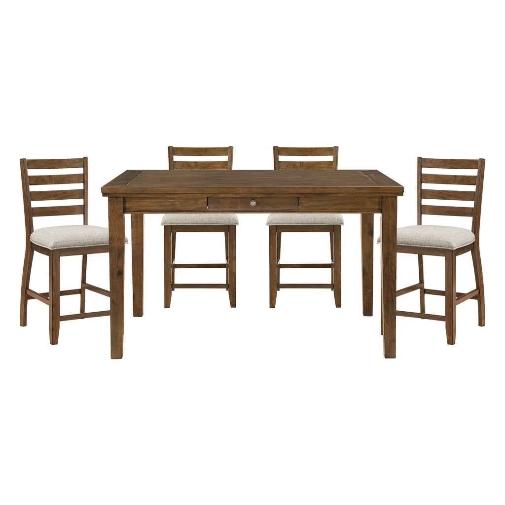 5-Piece Counter Height Dining Set