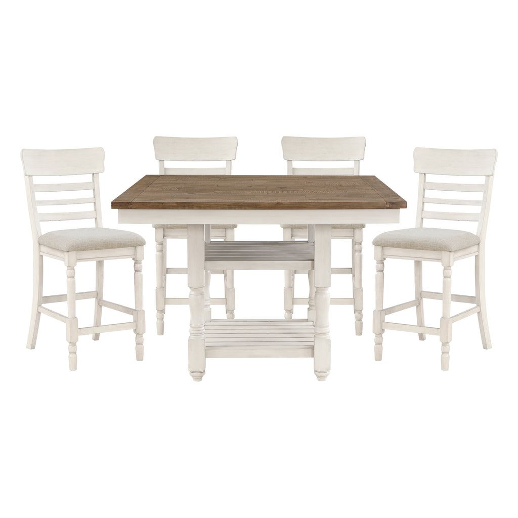 5-Piece Counter Height Dining Set