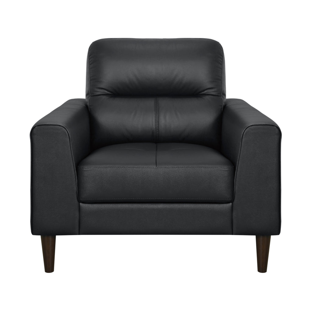 Leather Match Living Room Chair