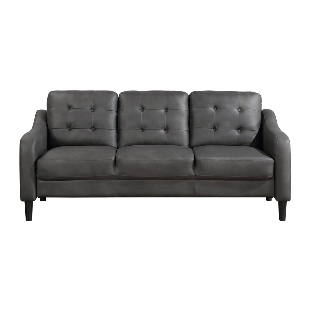 Polished Microfiber Living Room Sofa