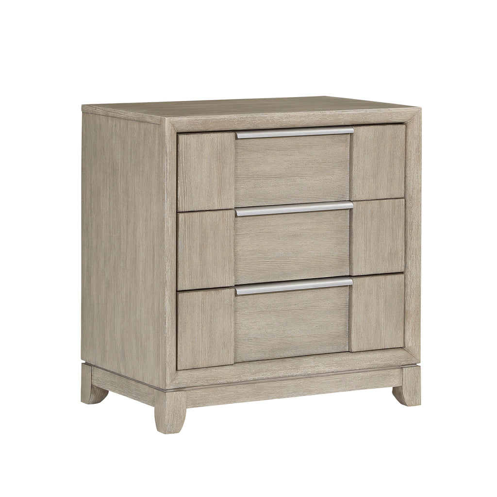 3-Drawers Nightstand