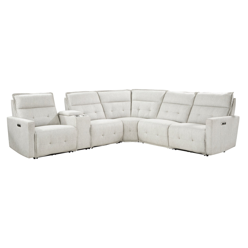 6-Piece Modular Power Reclining Sectional