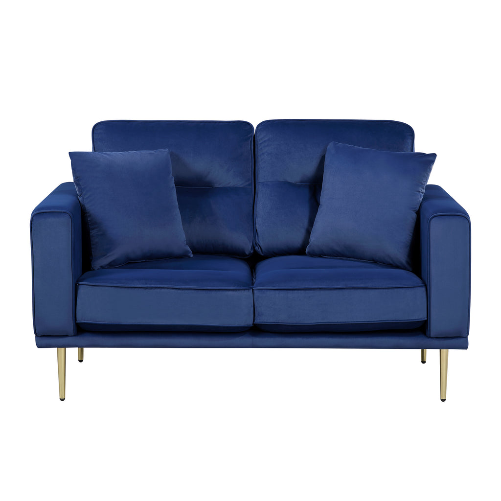 Velvet Living Room Loveseat