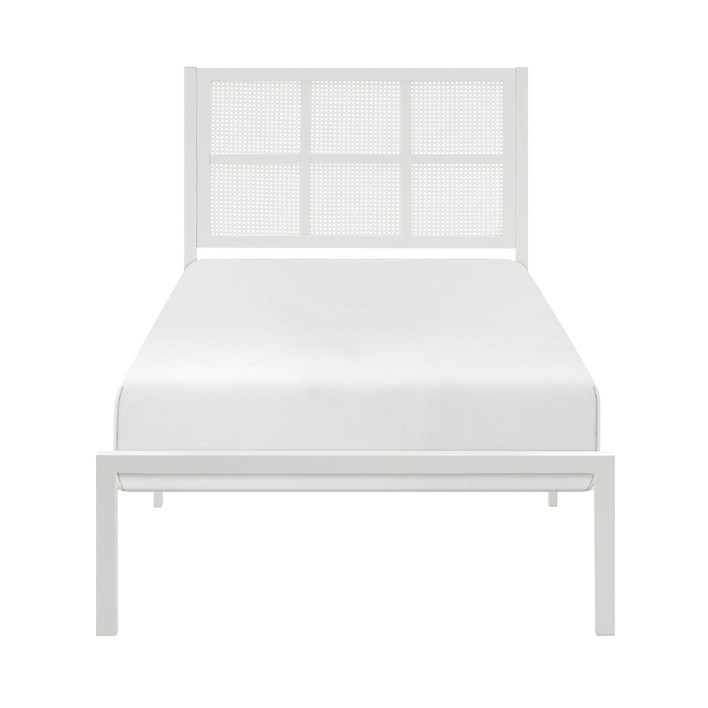 Metal Platform Bed, Twin