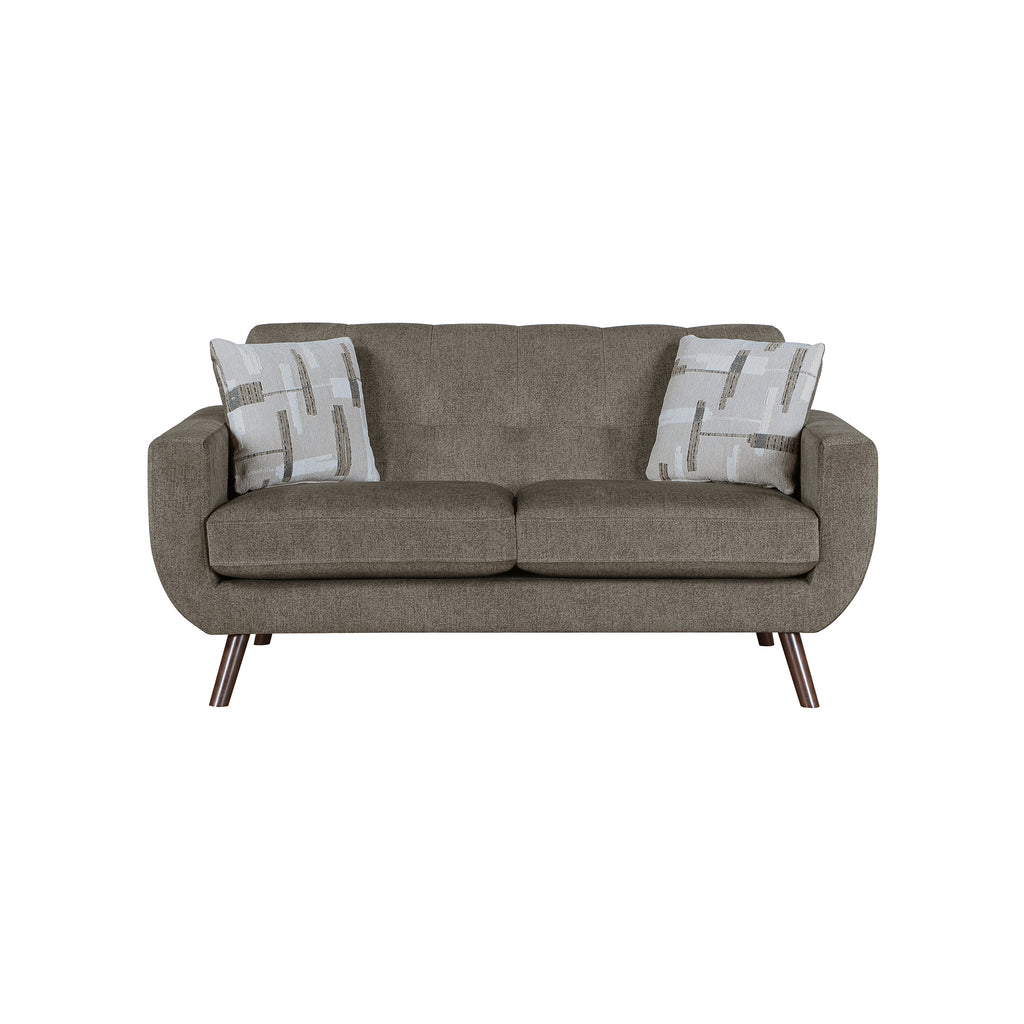 Microfiber Living Room Loveseat