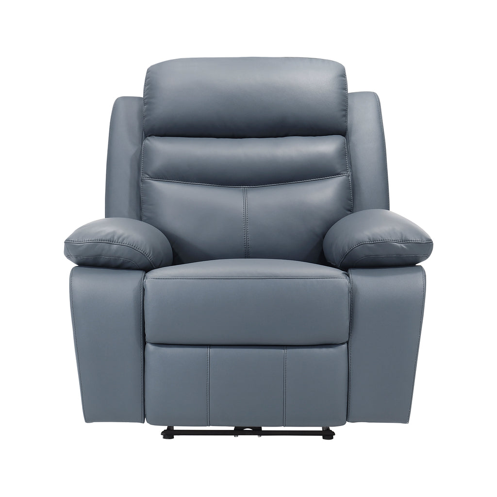 Leather Match Power Reclining Chair