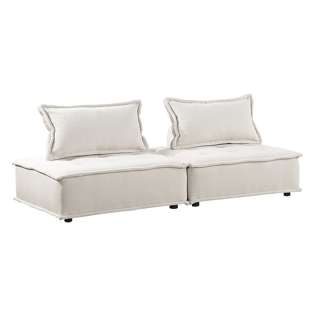 Modular Sectional Sofa, 2-Seater