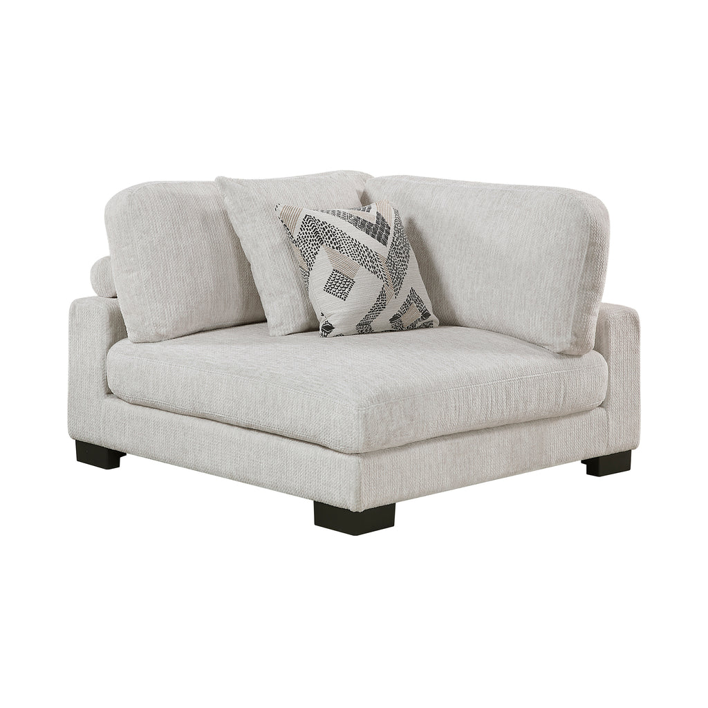 Textured Microfiber Corner Seat