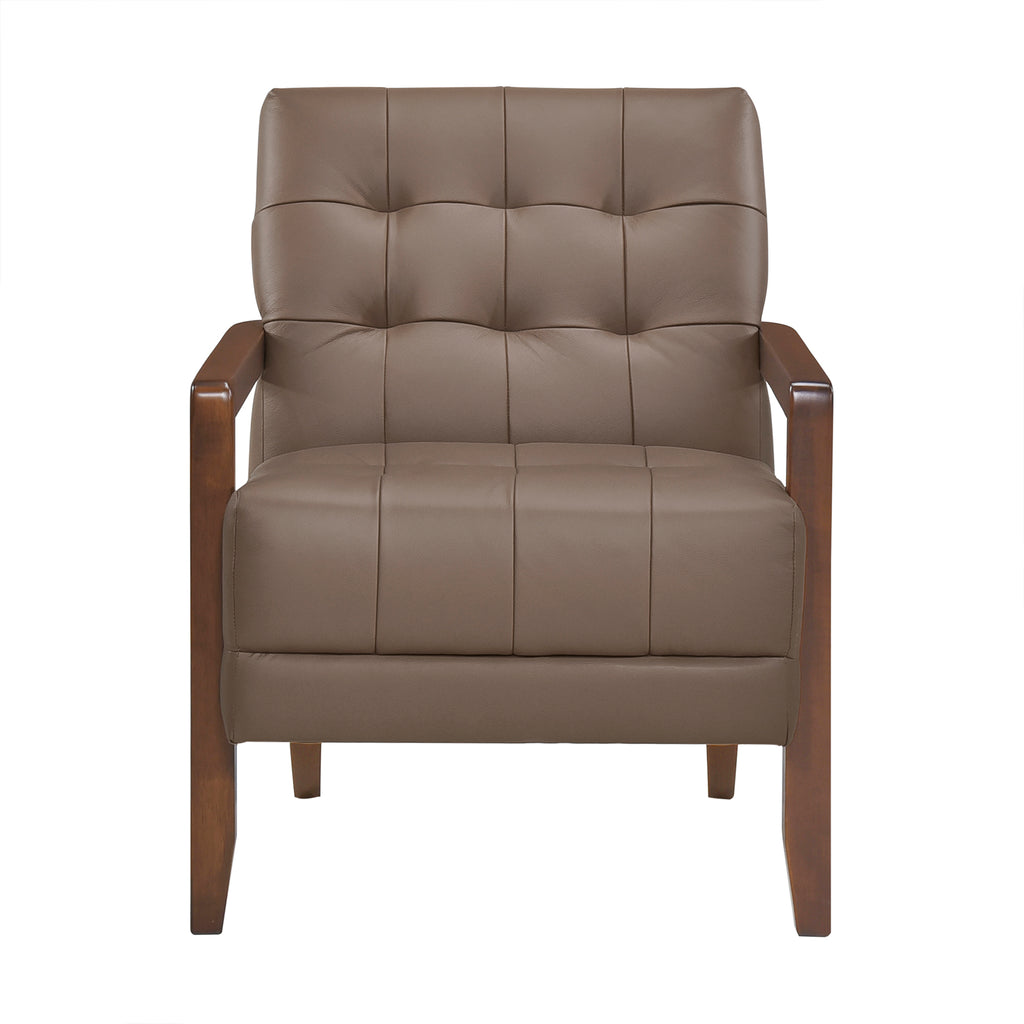Leather Accent Chair