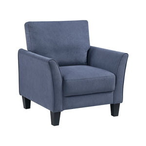 Textured Fabric Living Room Chair