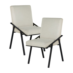 Textured Fabric Dining Chair