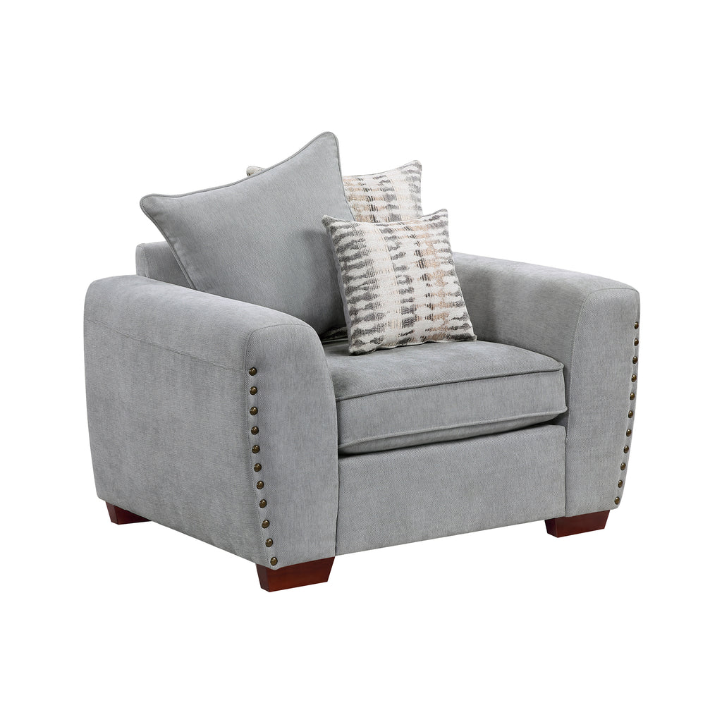 Chenille Fabric Chair