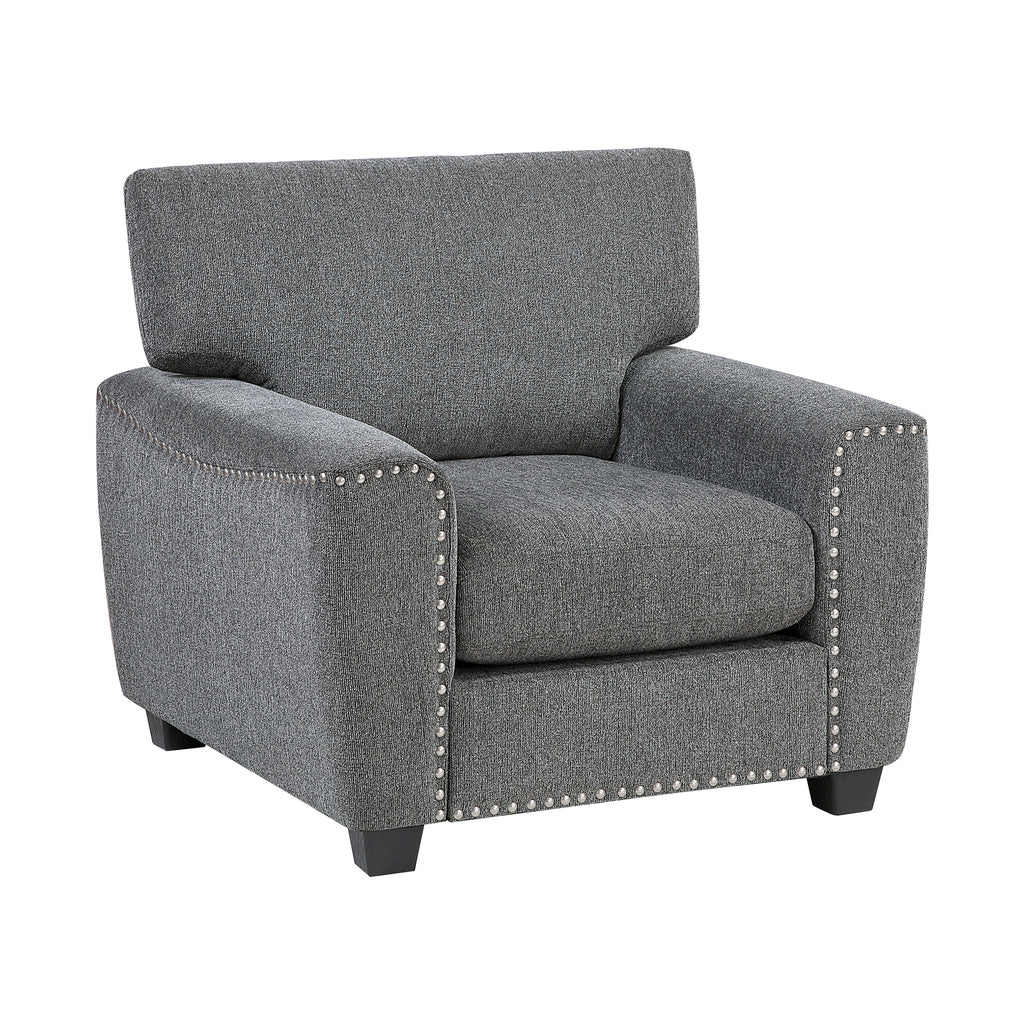 Chenille Fabric Chair