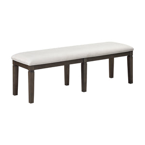 Textured Fabric Bench