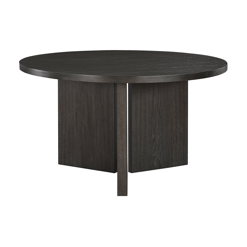 Wood Round Dining Table
