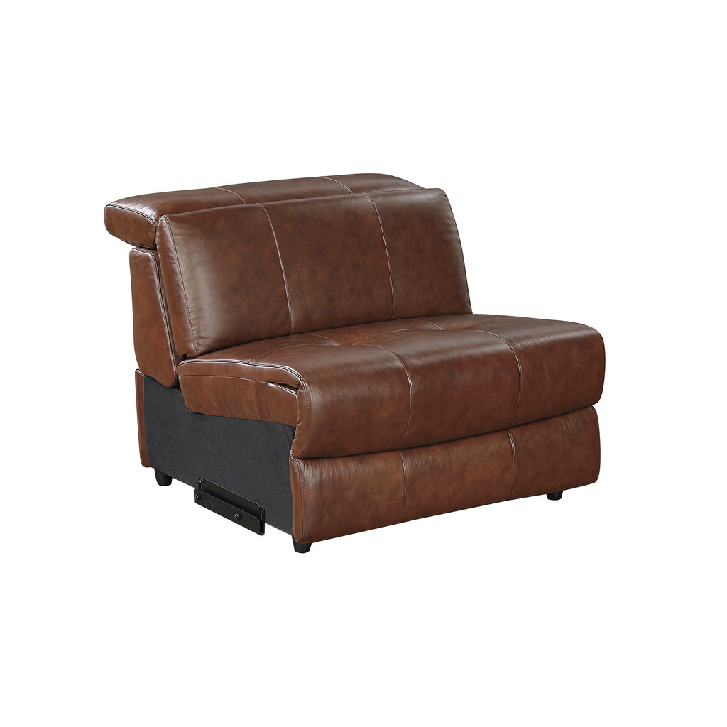 Leather Armless Chair