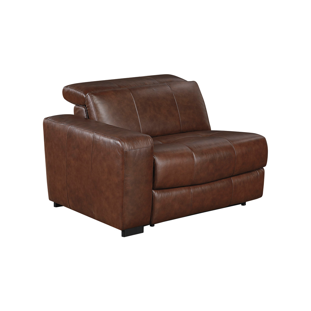 Leather Power Left Side Reclining Chair
