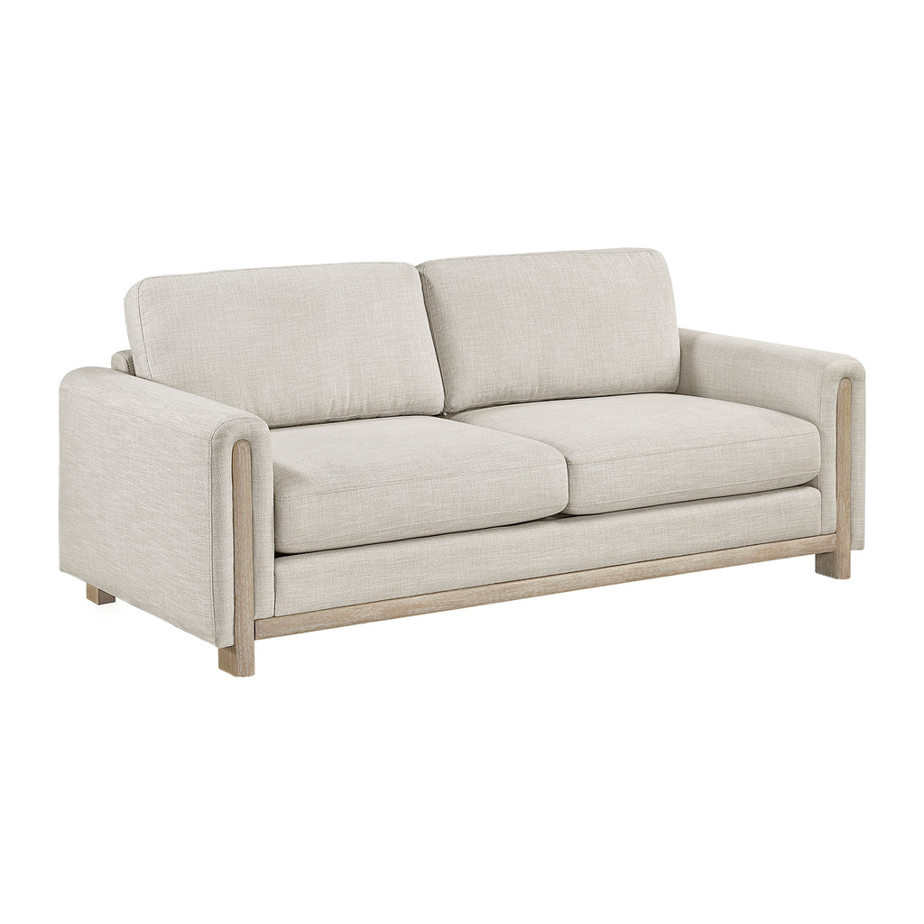 Textured Fabric Living Room Sofa