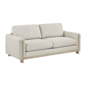 Textured Fabric Living Room Sofa