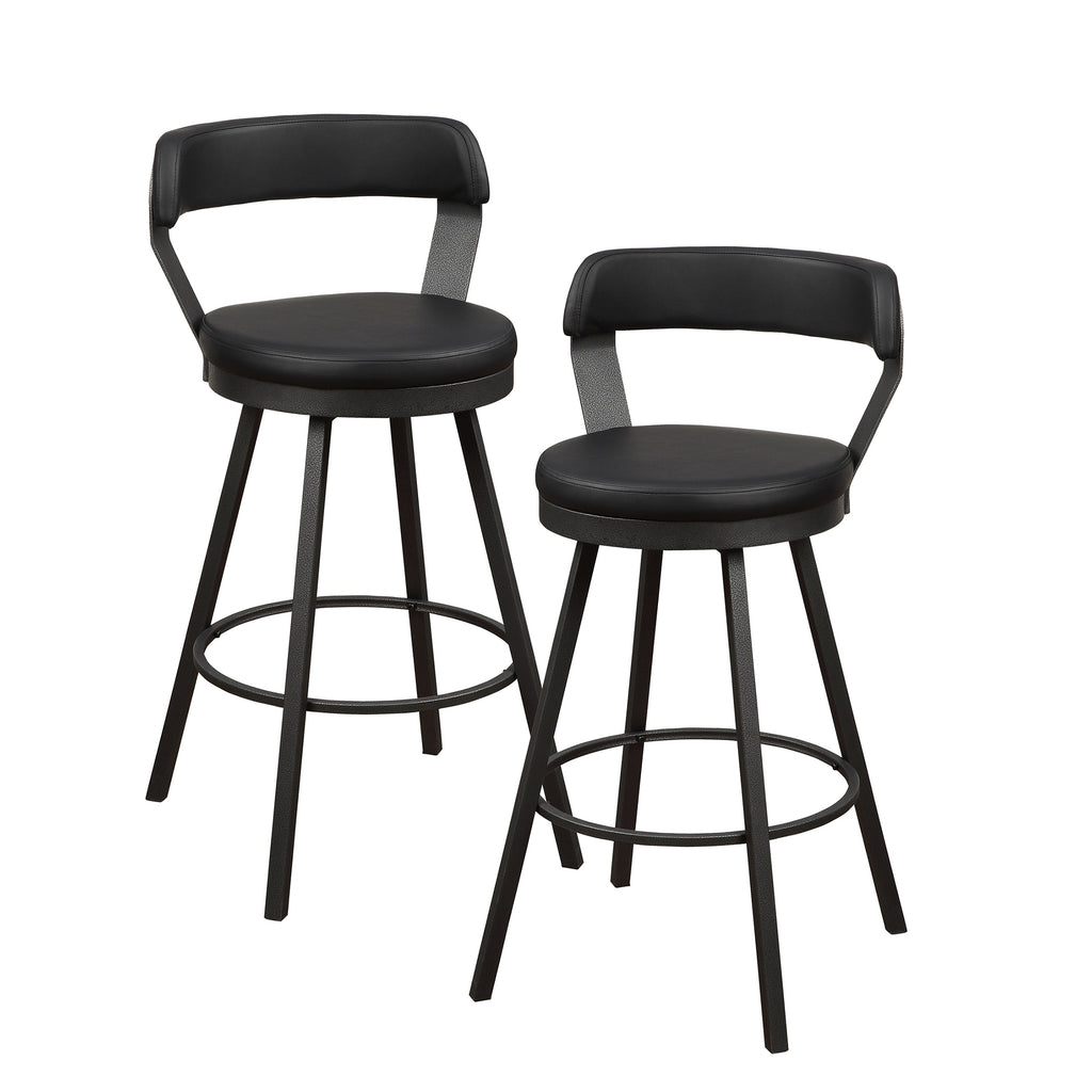 Hammond Sonya Swivel Pub Height Chair, Set of 2