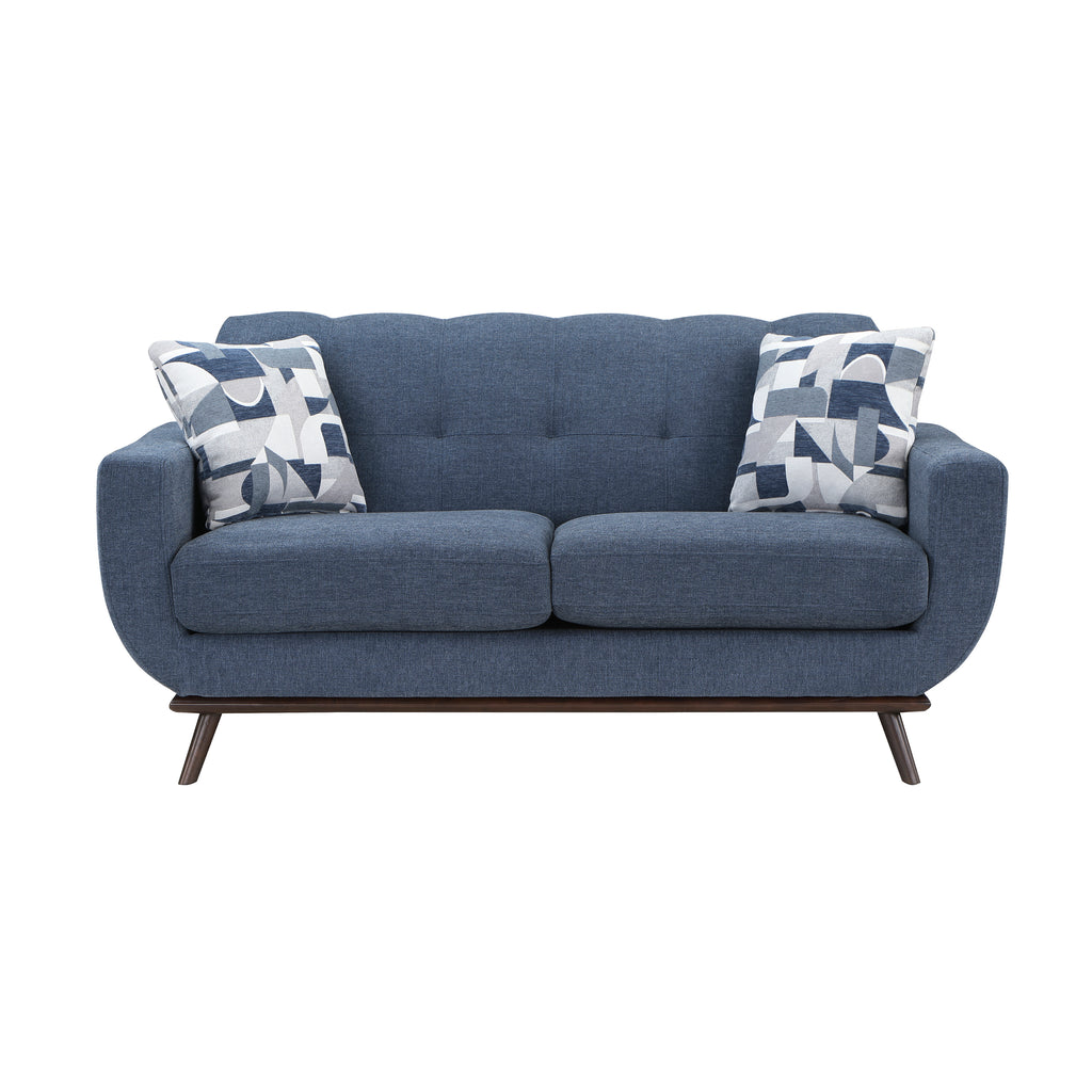 Chenille Living Room Loveseat