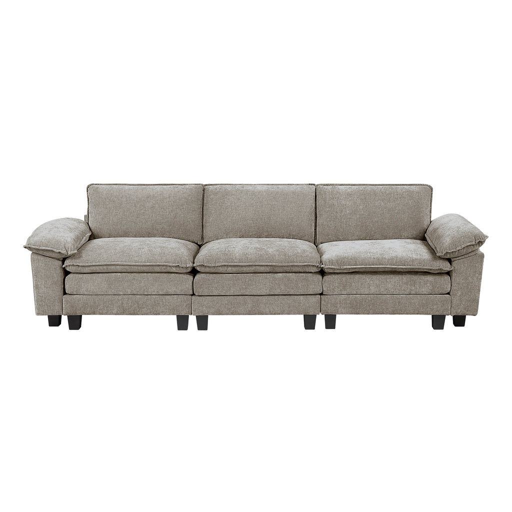 Chenille Fabric Living Room Sofa