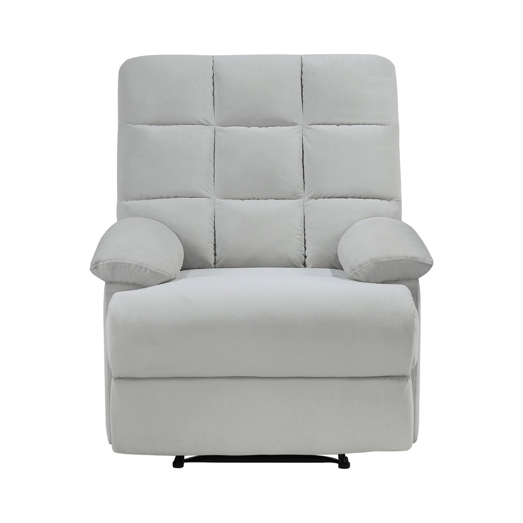 Velvet Manual Reclining Chair