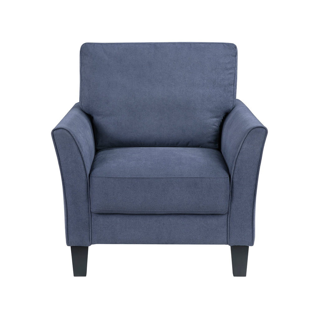 Textured Fabric Living Room Chair