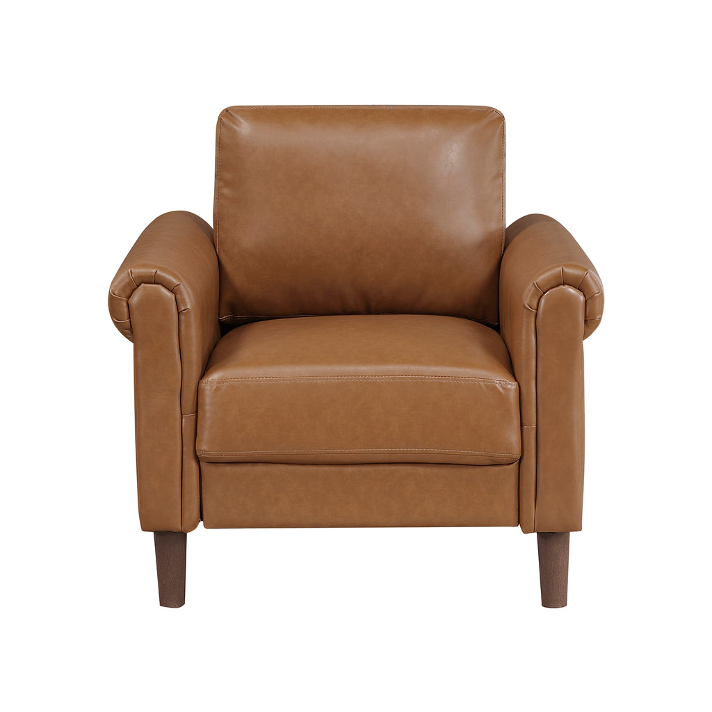Faux Leather Chair
