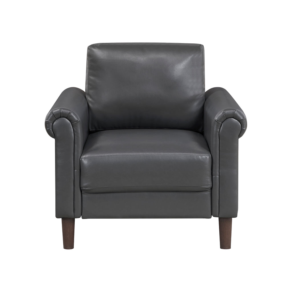 Faux Leather Chair