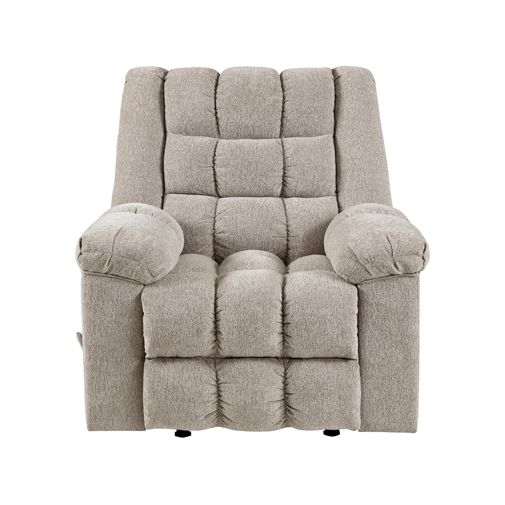 Chenille Fabric Manual Rocker Reclining Chair