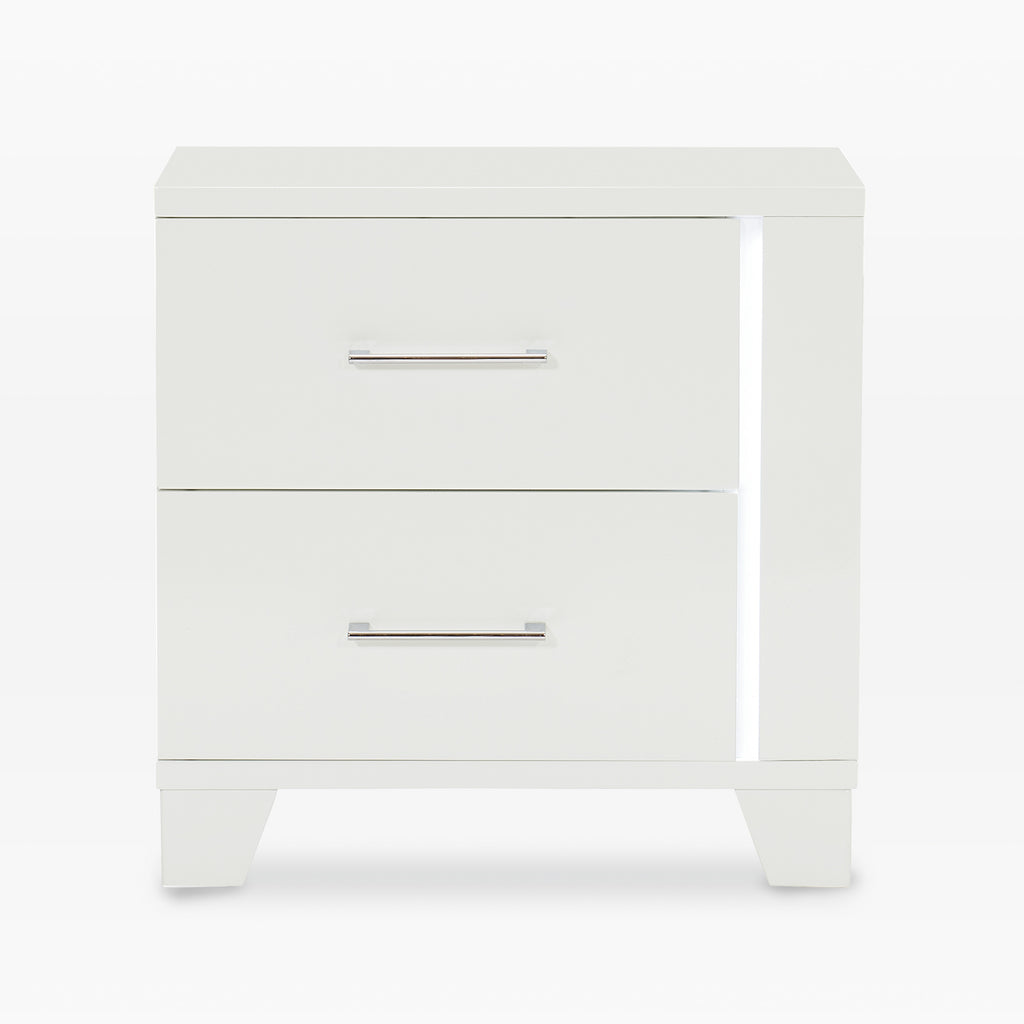 Essex Kerren Night Stand with LED Lighting