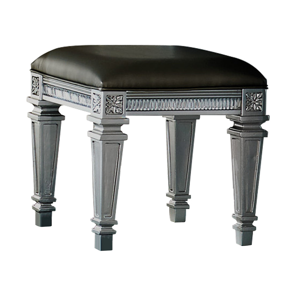Reflective Florentina Vanity Stool