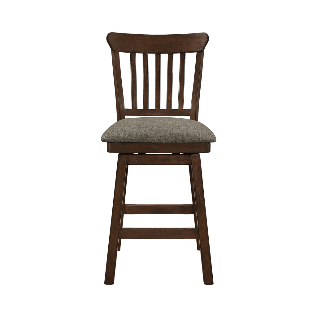 Alexander Luther Counter Height Swivel Chair, Set of 2