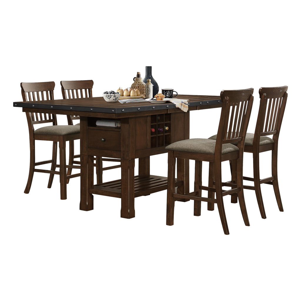 Alexander 5-Piece Counter Height Dining Set