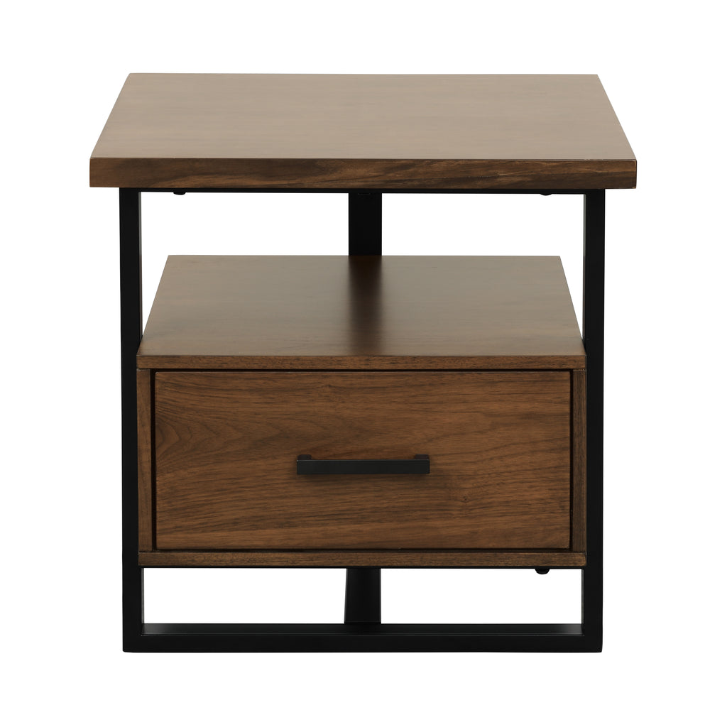 Northside Cotterill End Table with Functional Drawer