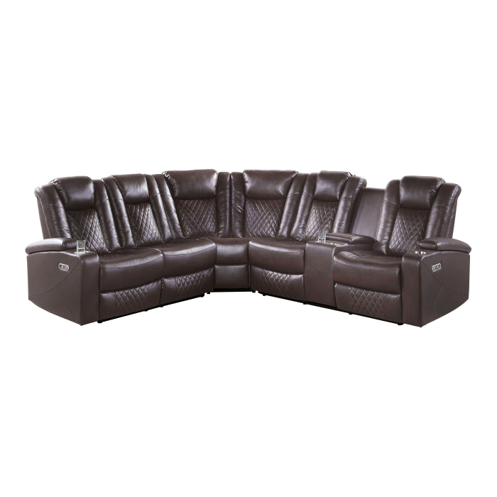 Max Power Reclining Sectional
