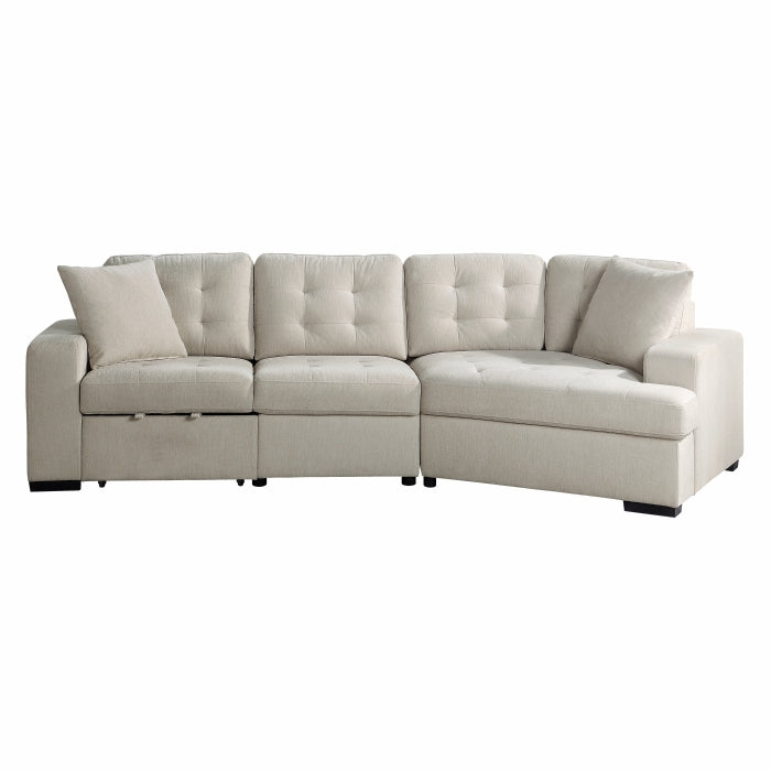 Dasha 2-piece Contemporary Sectional Set