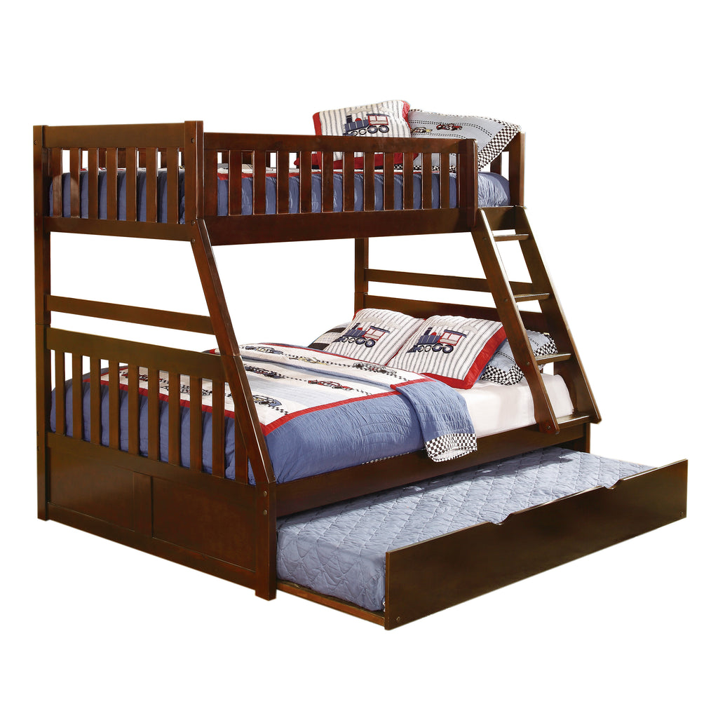 Bartly Bunk Bed, Twin/Full with Twin Trundle