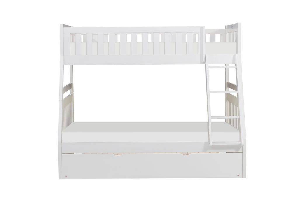 Bartly Bunk Bed, Twin/Full with Twin Trundle