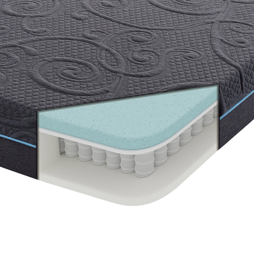 Venture 8" Gel-Infused Memory Foam Hybrid Mattress